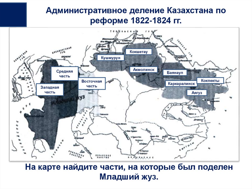 Торговый путь на территории казахстана