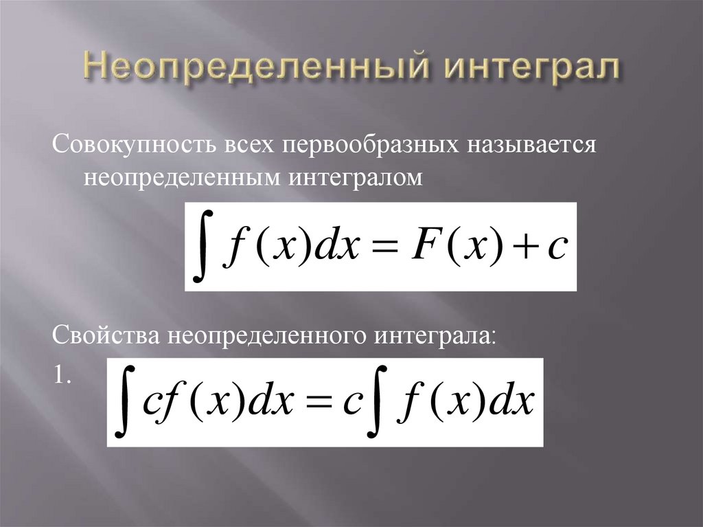 Определенный интеграл e x