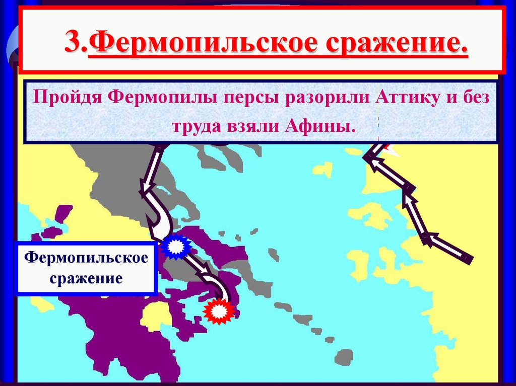 Сражение в фермопильском ущелье