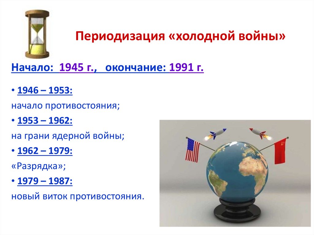 Презентация начало холодной войны 9 класс презентация