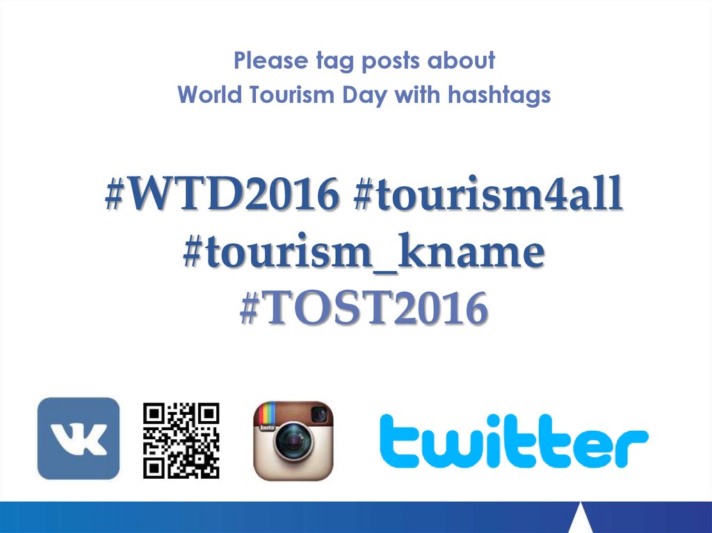 #WTD2016 #tourism4all #tourism_kname #TOST2016