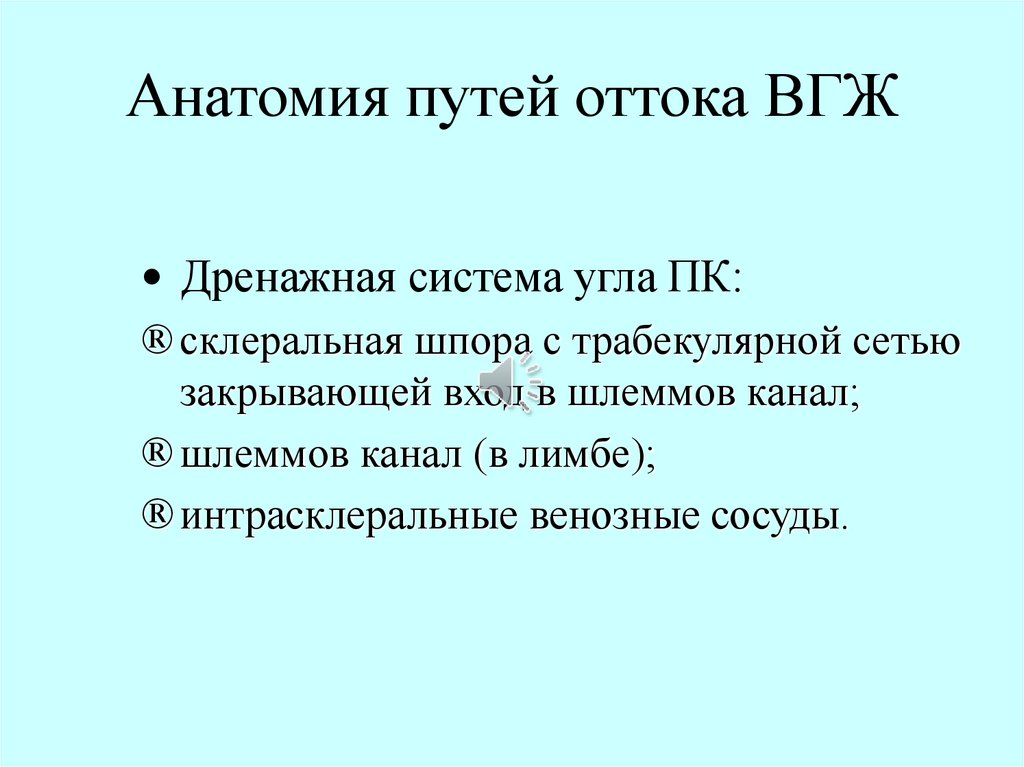 Пути анатомия. Пути оттока семени анатомия. Пути оттока ВГЖ. Функциональные блоки на пути оттока ВГЖ. Функции ВГЖ.