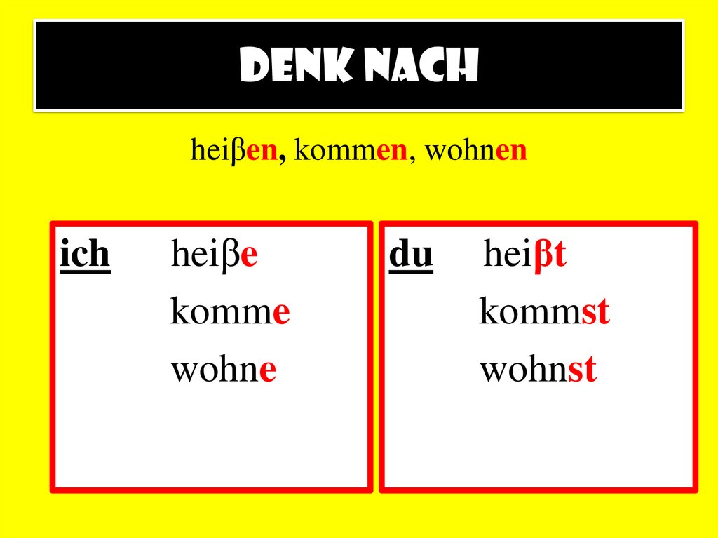 Denk nach