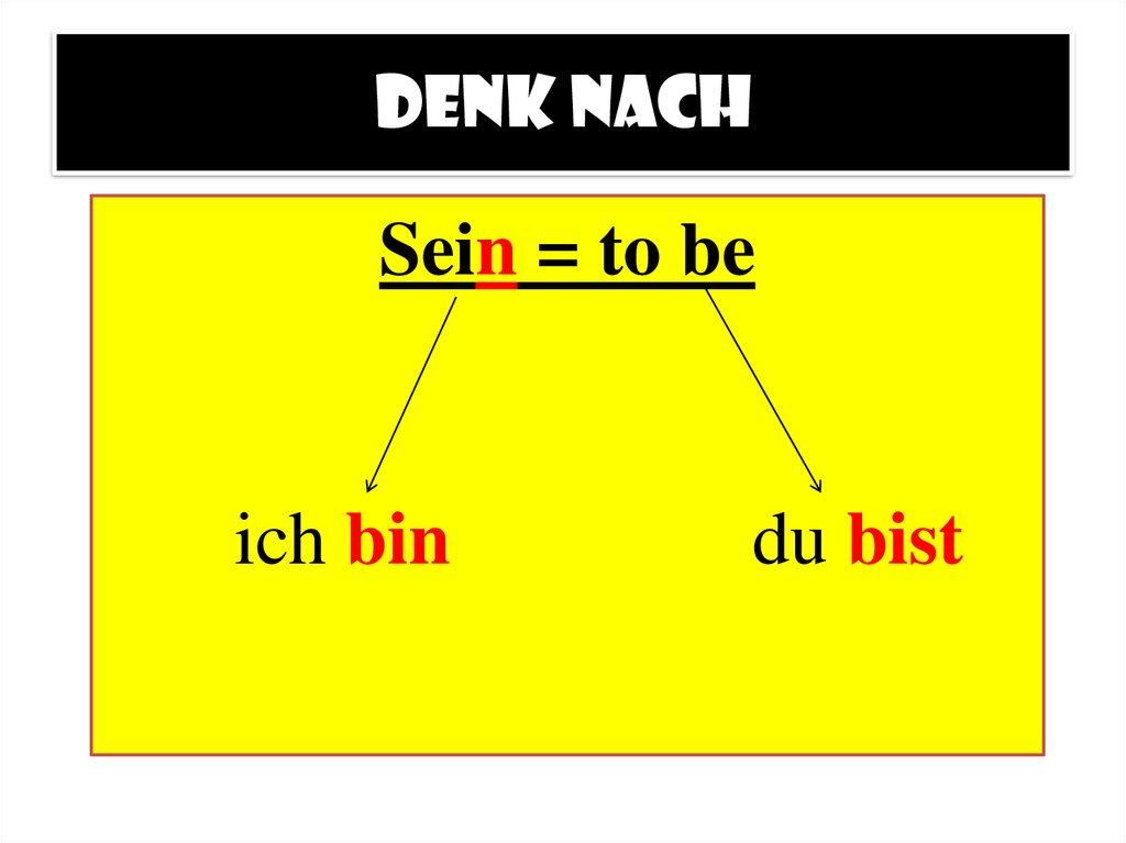 Denk nach
