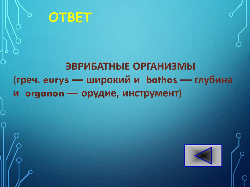 ОТВЕТ