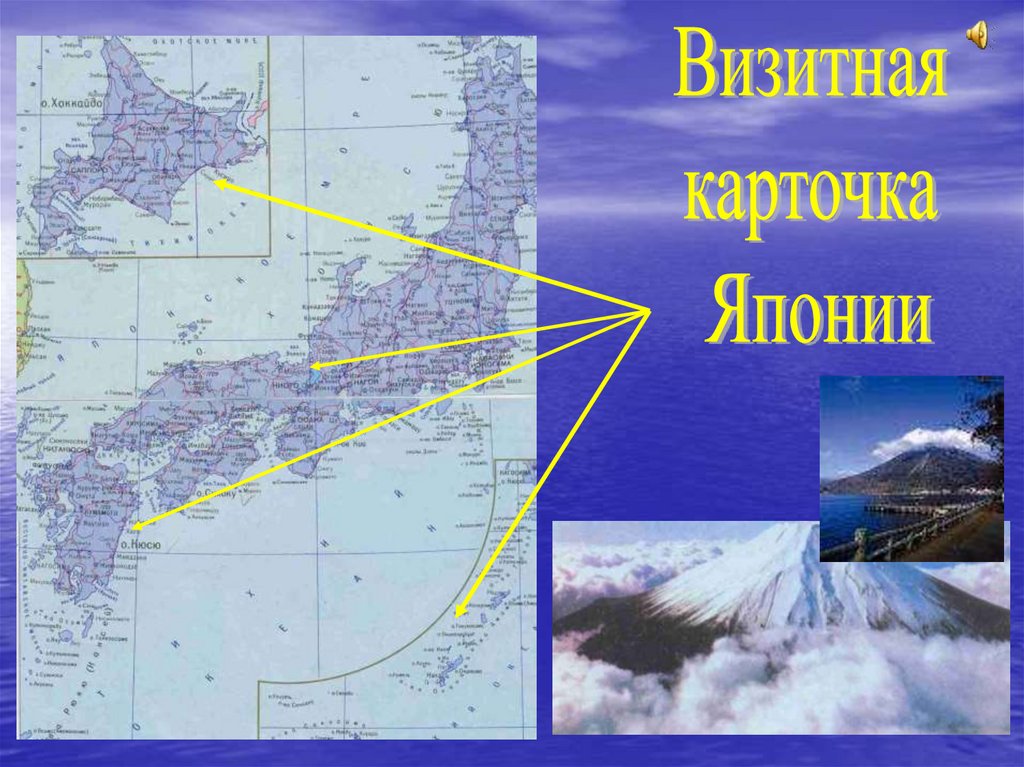 Визитная карточка японии презентация