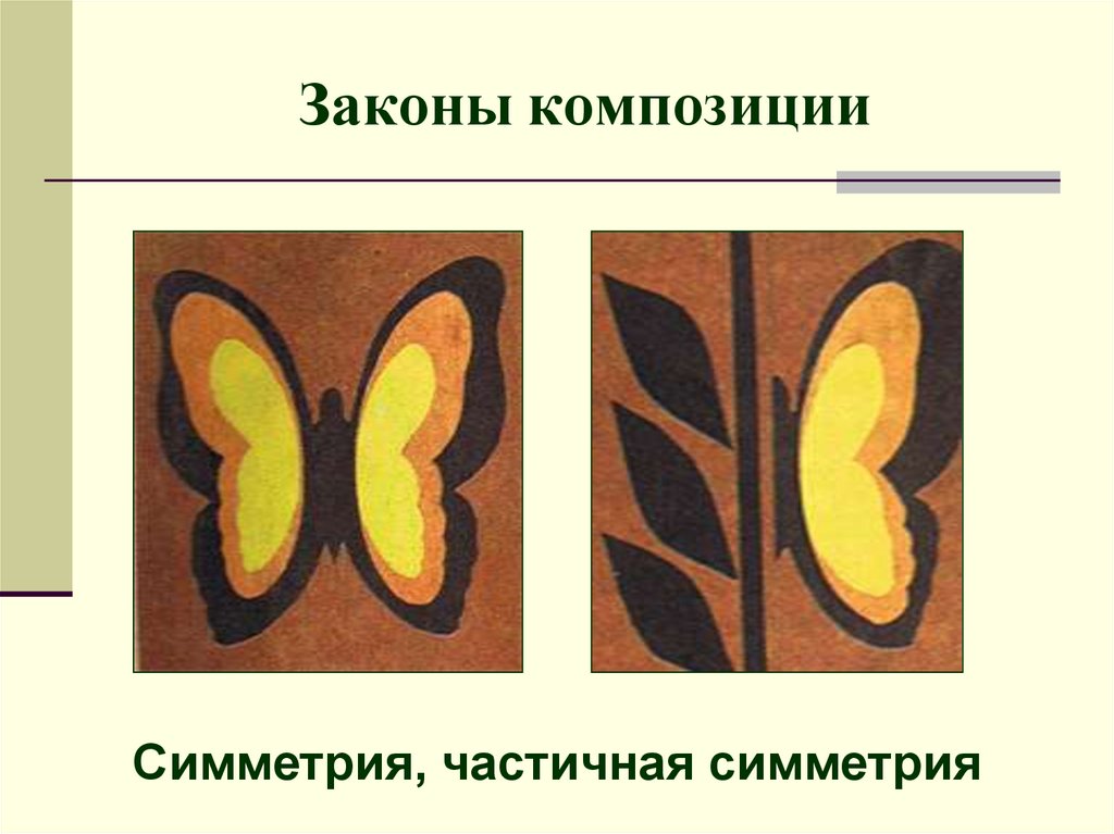 Законы композиции