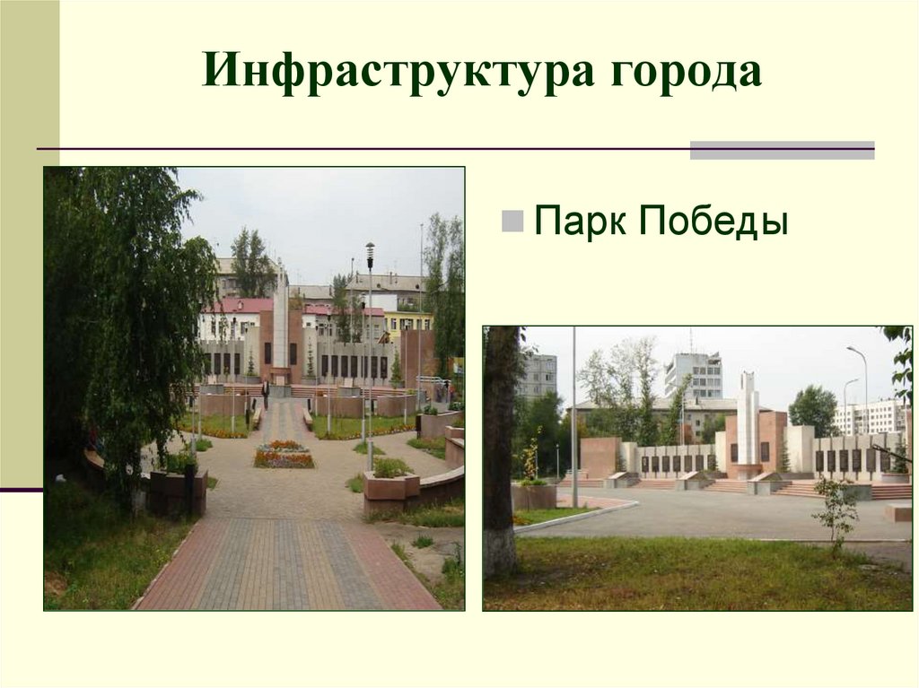 Инфраструктура города