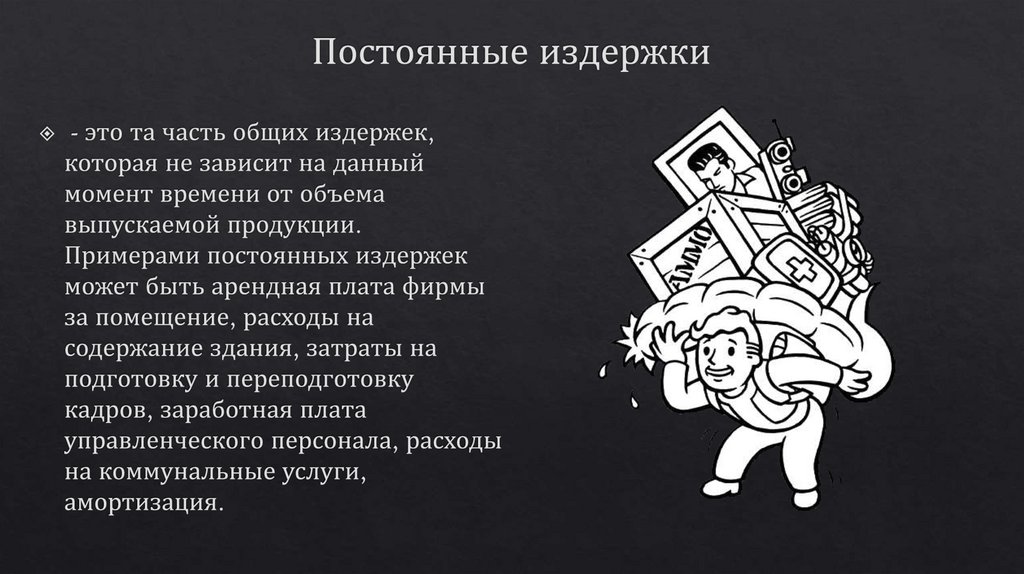 Постоянные издержки