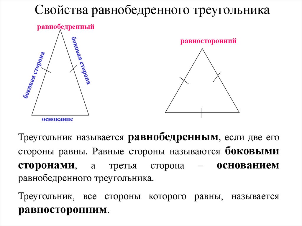 Признаки и свойства равнобедренного треугольника 7 класс. 2 Свойство равнобедренного треугольника. Свойства равнобедренного треугольника 8 класс. Назовите 3 свойства равнобедренного треугольника. Признаки равнобедренного треугольника 7 класс.