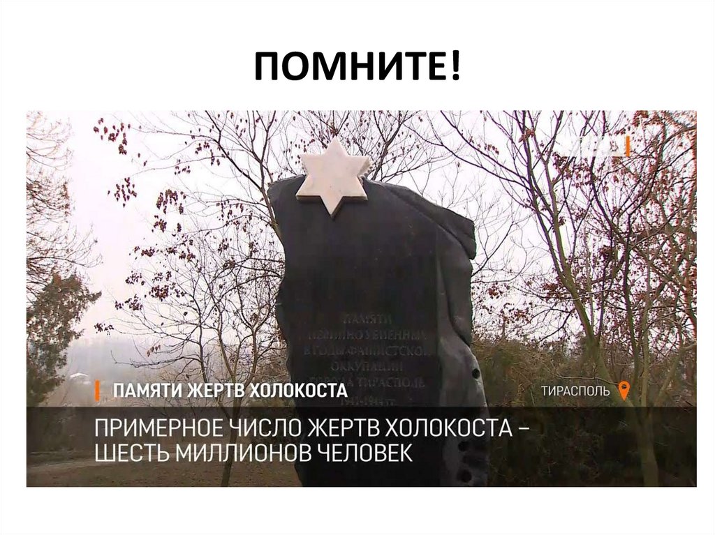 Жертвы Холокоста - презентация онлайн