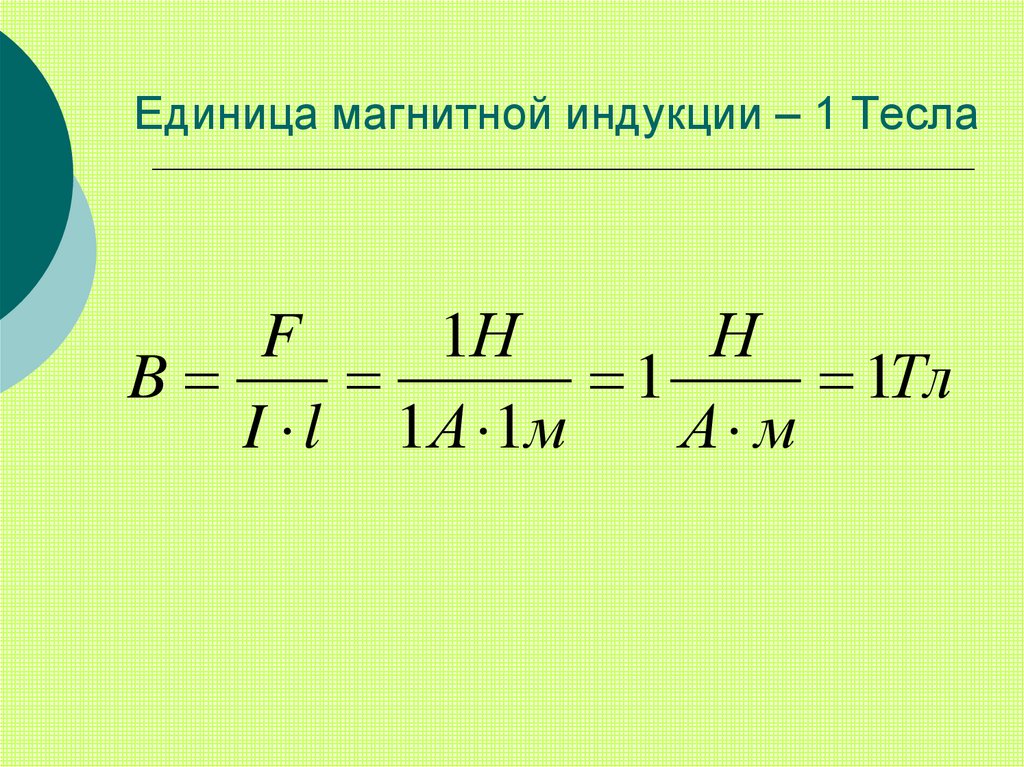 Индукция магнитного поля презентация