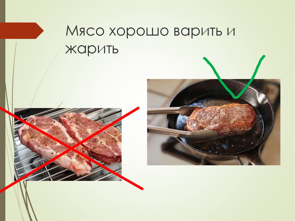 Есть сырое плохо проваренное прожаренное мясо. В плохом проваренном и прожаренном мясе могут оказаться живыми. Жарить и варить разница. Мясо это хорошо. Тщательно пожарить, проварит мясо.
