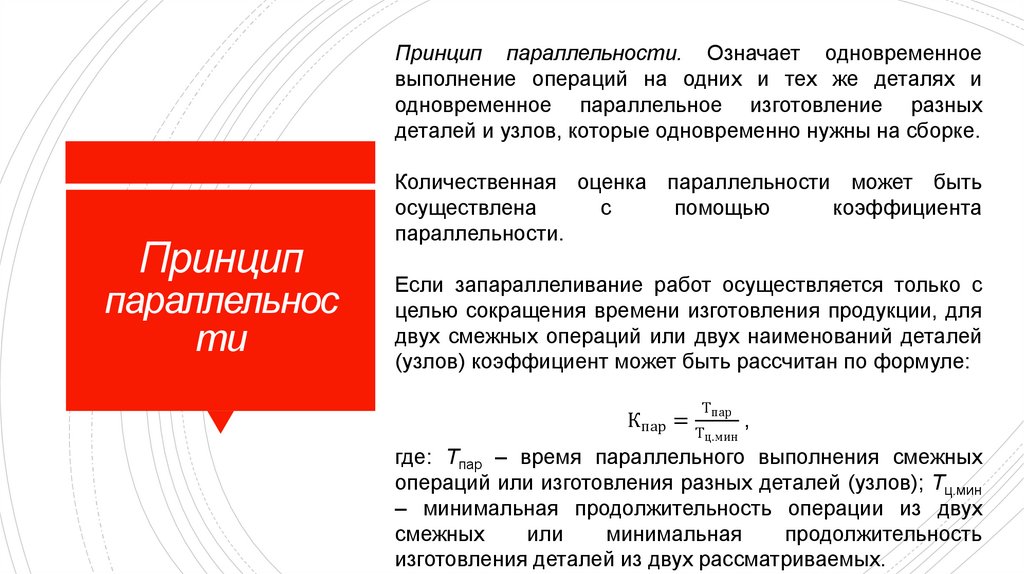 Принцип параллельности