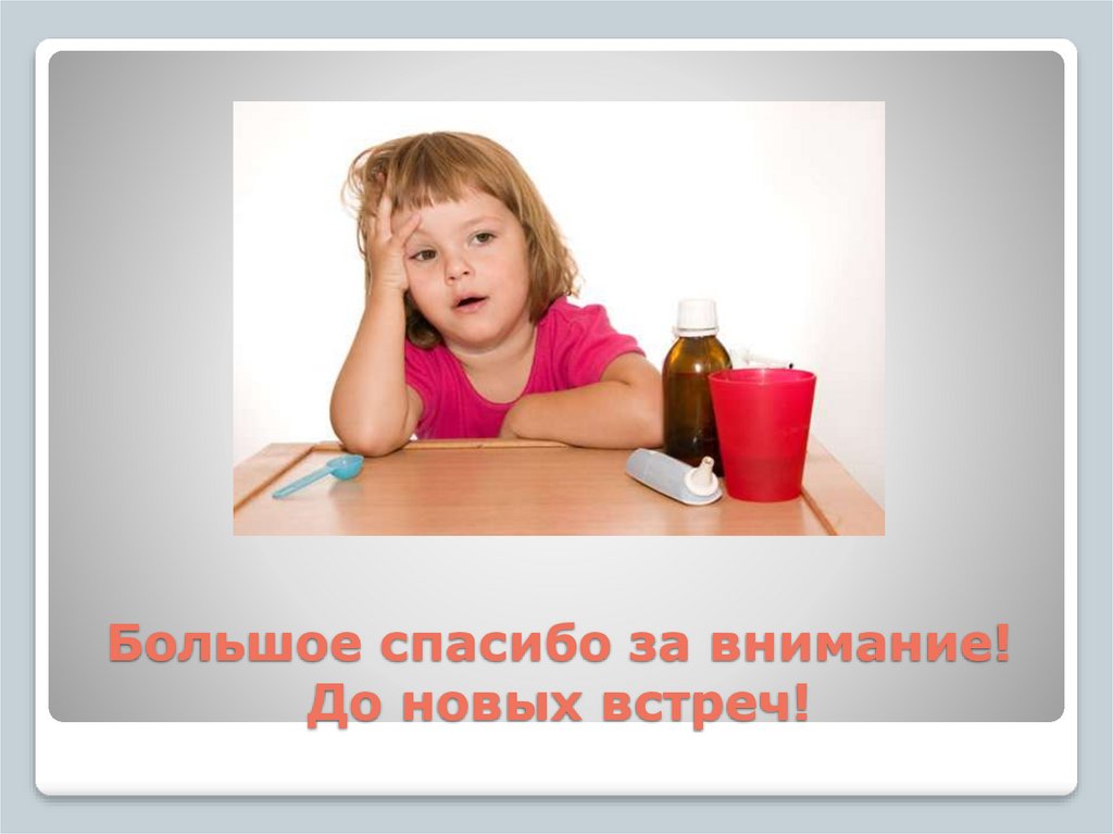 Большое спасибо за внимание! До новых встреч!