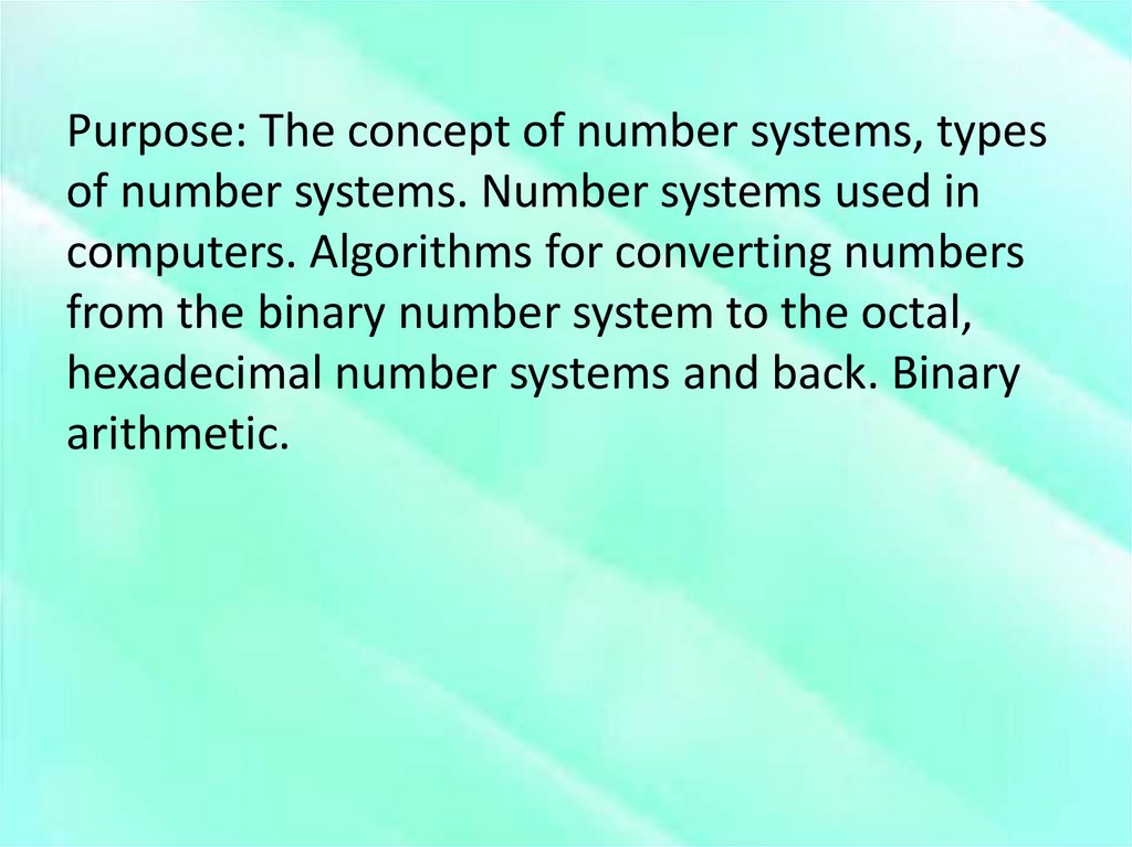 Representation Of Data In Computer Systems 