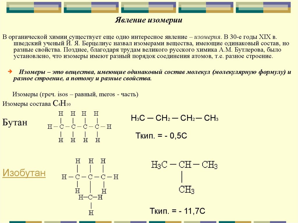 Этан бутан изобутан. Понятие изомеры в химии. Явление изомерии в органической химии. Виды изомерии в органической химии. Изомеры в органической химии.