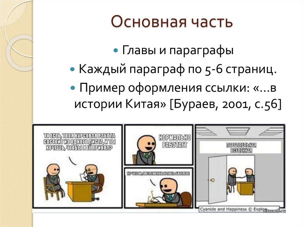 Основная часть