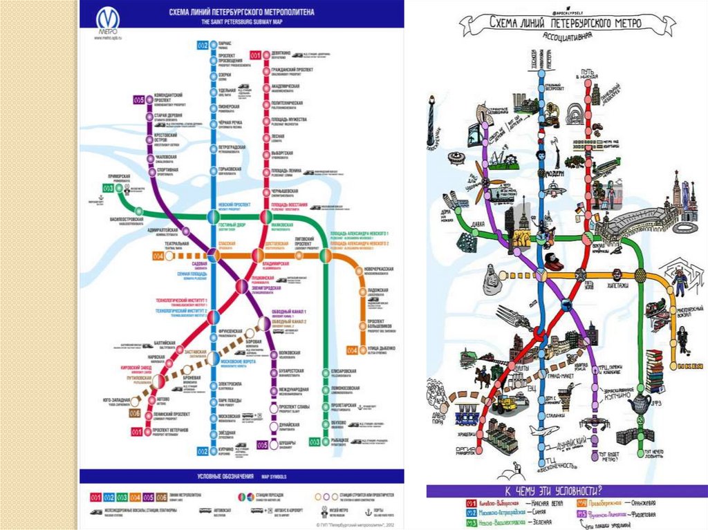 Метро санкт петербурга схема с достопримечательностями на русском языке