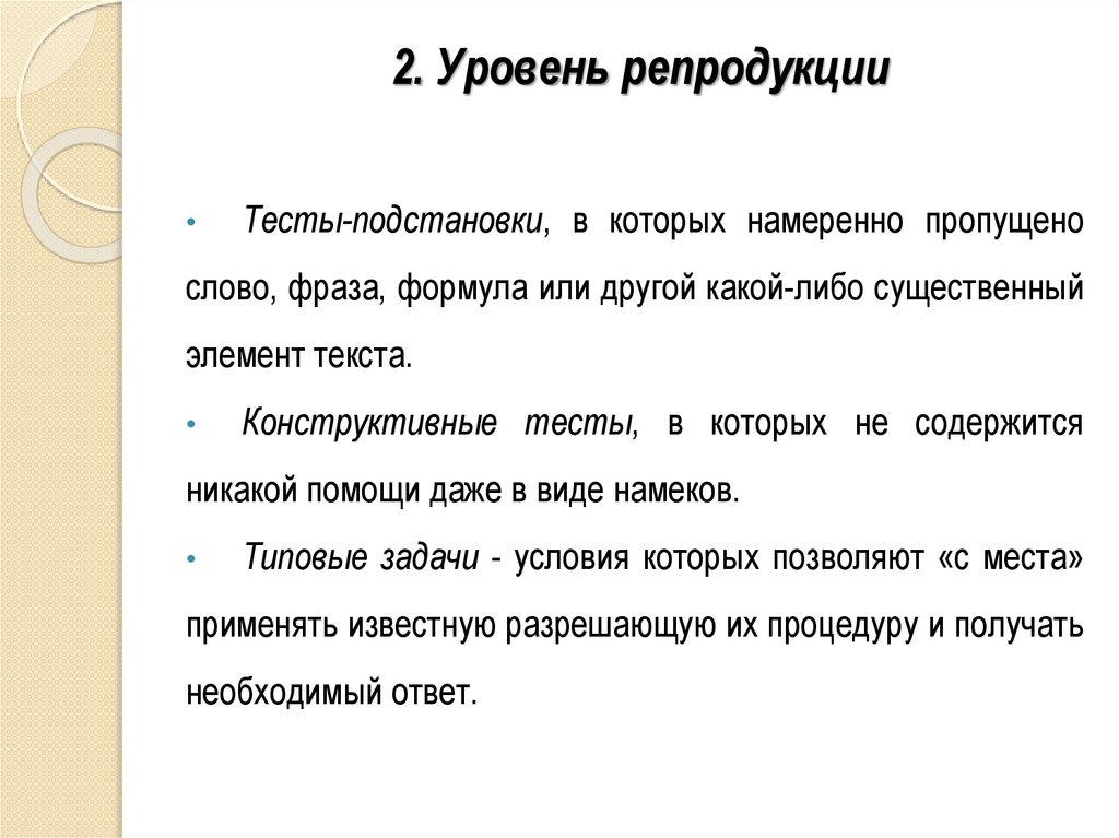 Операциональная валидность презентация