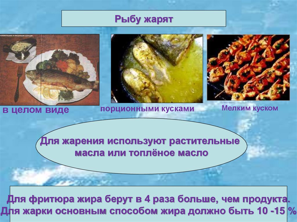 Почему после жареной. Ассортимент блюд из жареной рыбы. Жарка основным способом. Рыба для жарки основным способом. Ассортимент блюд из рыбы жареной основным способом.