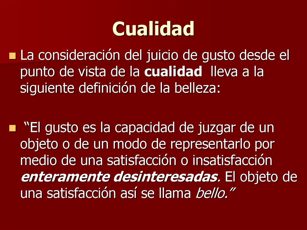 Cualidad