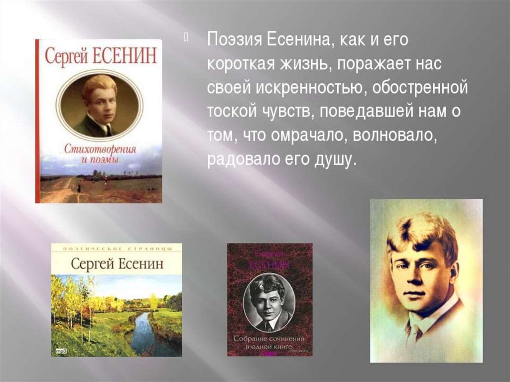 Песня в стране есенинских стихов закончилось. Поэты 20 века Есенин. Презентация про Есенина.