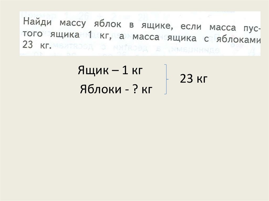 Краткая запись задачи 1 класс образец