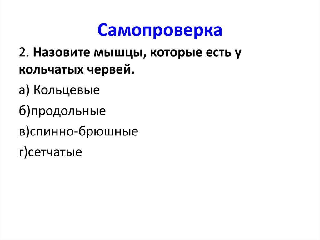 Самопроверка