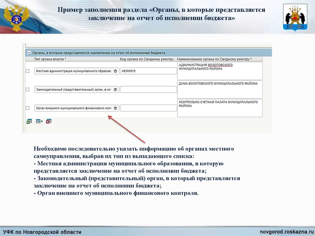 Заключение на проект решения об исполнении бюджета