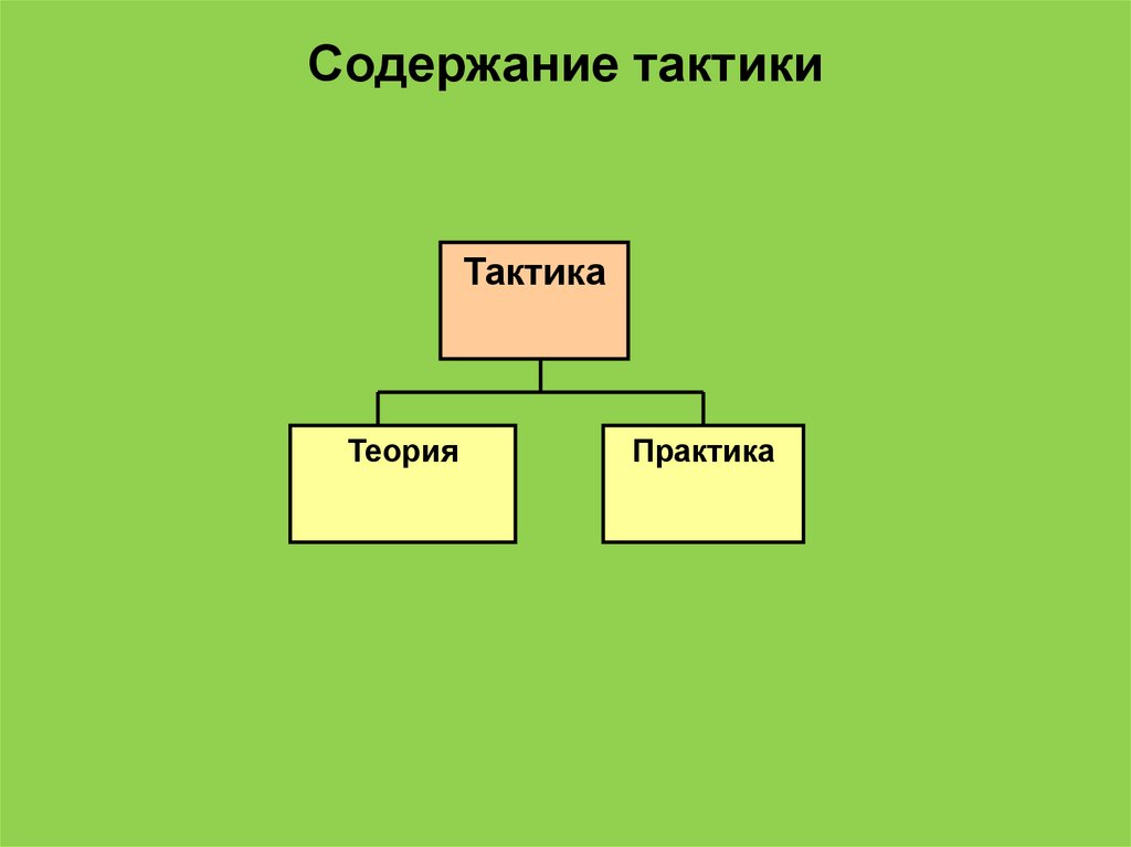 Общая тактика