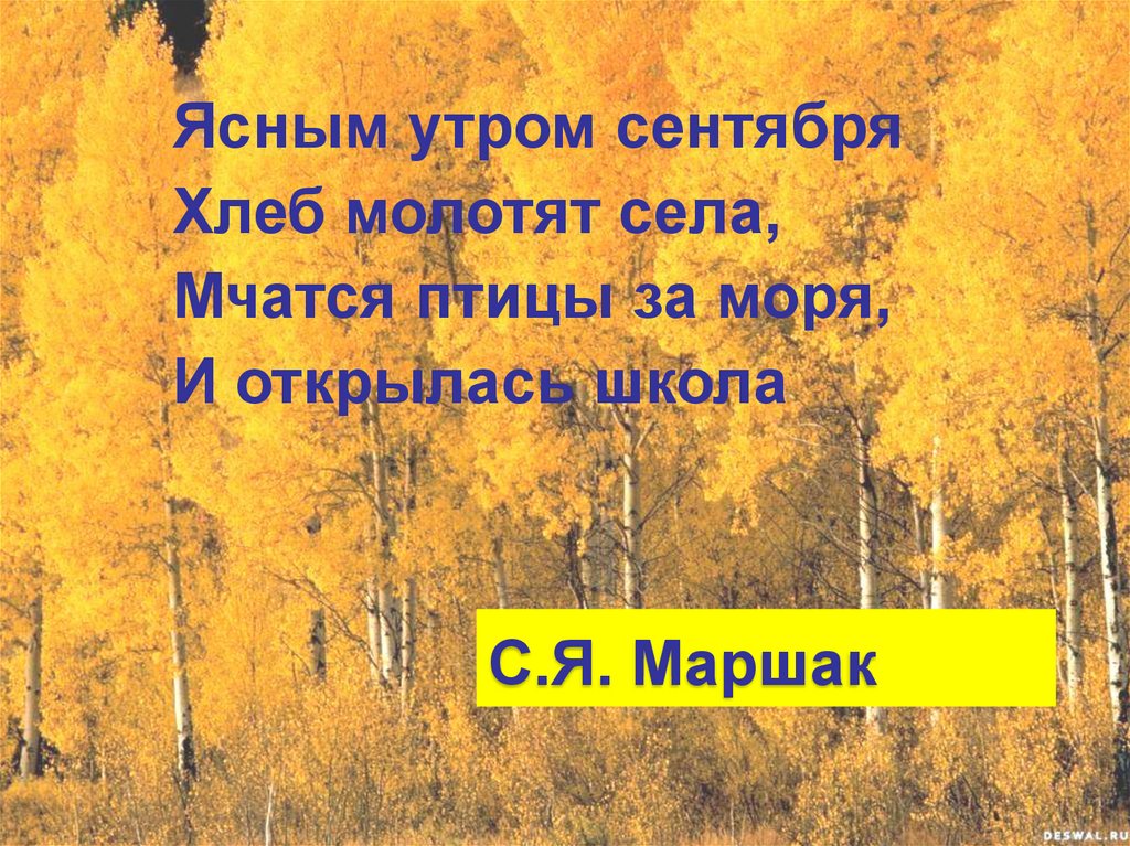 В сентябре в сентябре утром. Рассказ сентябрьское утро.