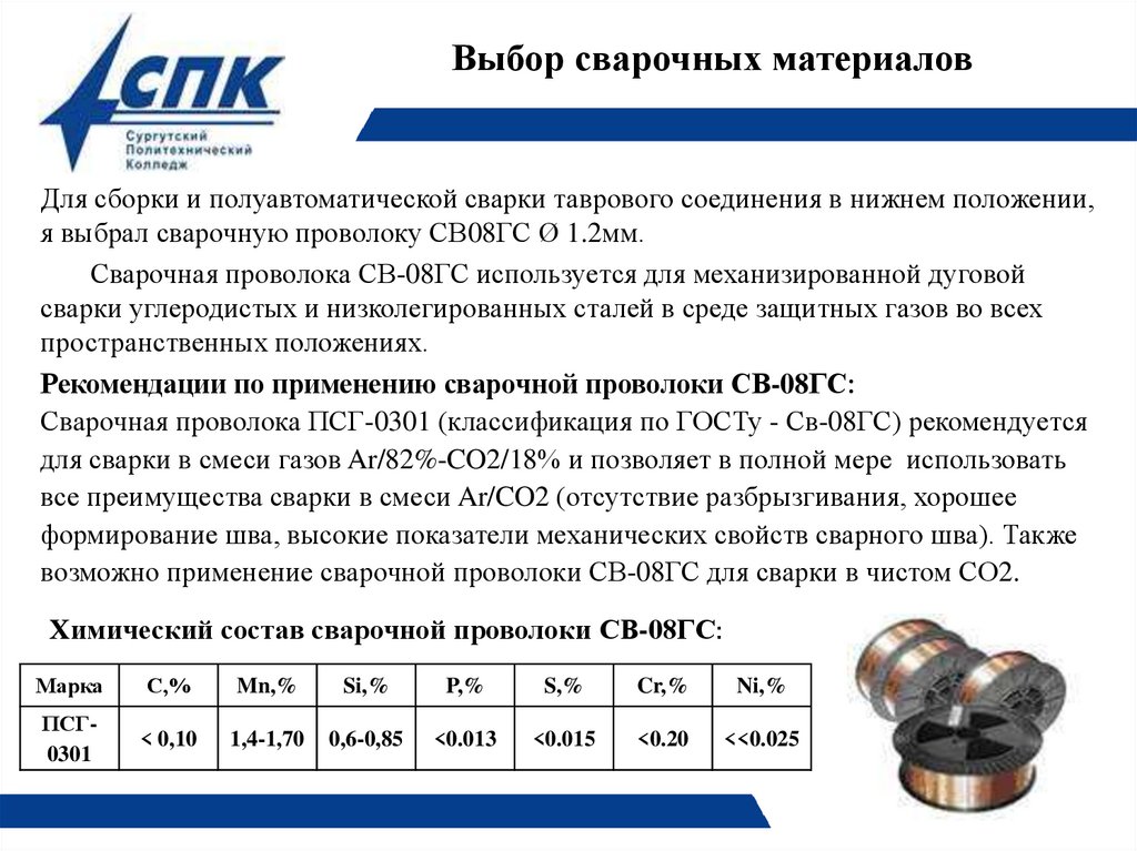 Учет выбор сварить