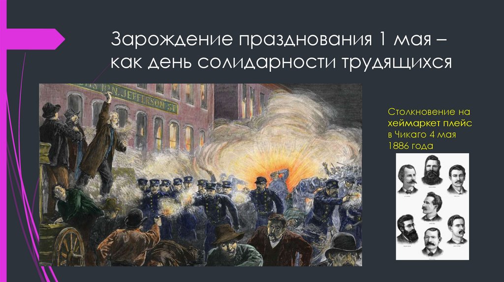 Зарождение празднования 1 мая – как день солидарности трудящихся