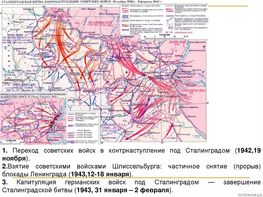 Как назывался советский план по разгрому немецких войск под сталинградом