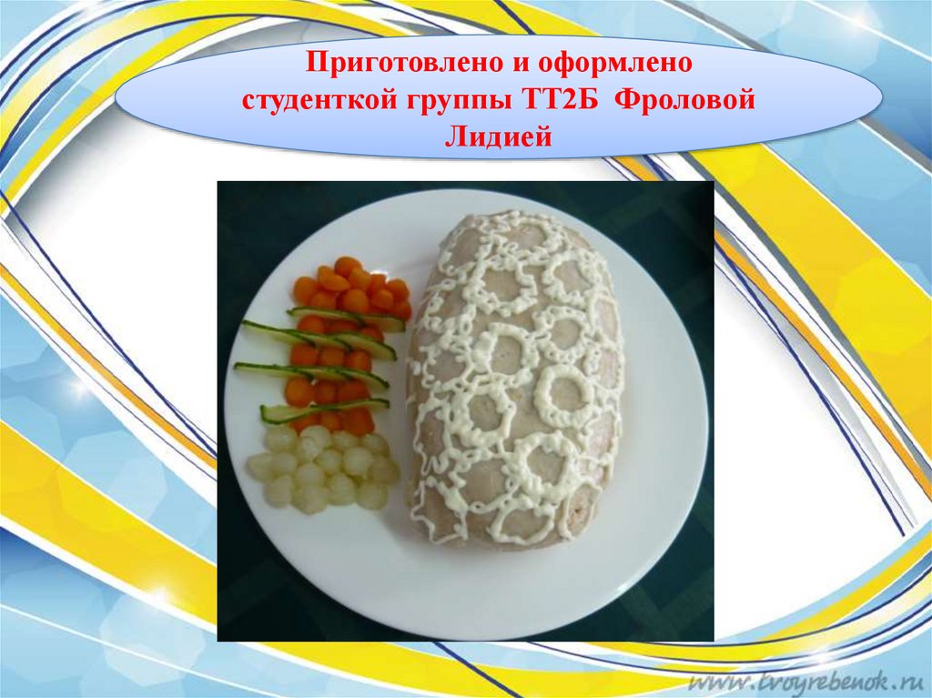 Технологическая схема курица галантин