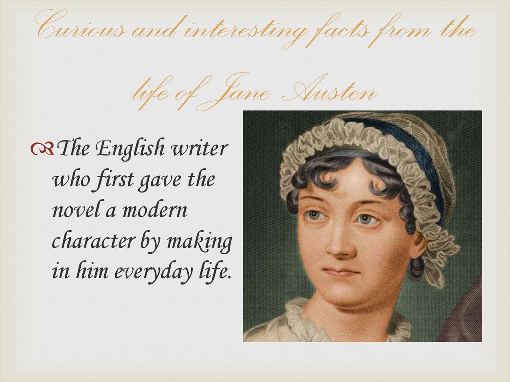 Jane Austen (1775-1817) - презентация онлайн