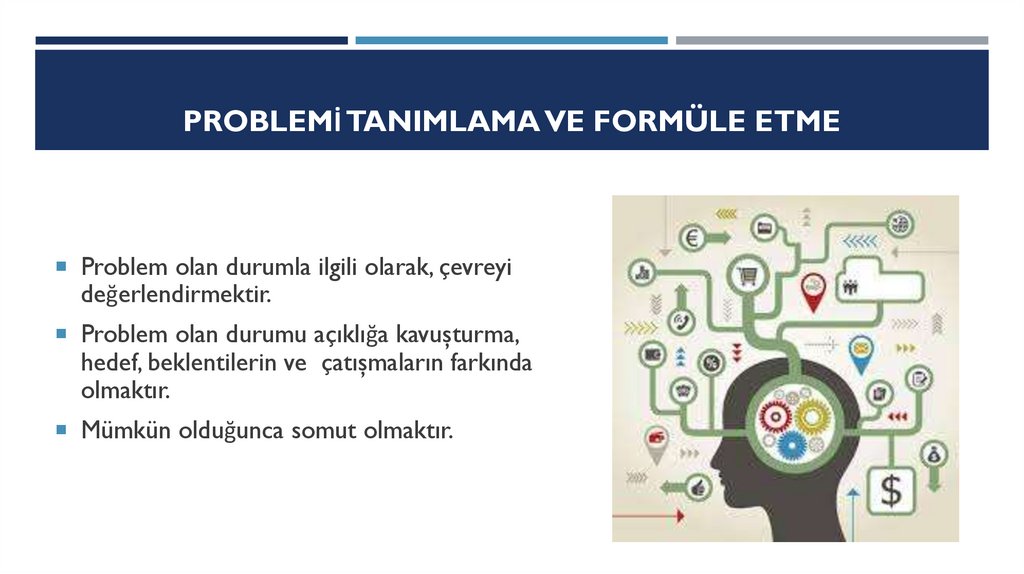 PROBLEMİ TANIMLAMA VE FORMÜLE ETME