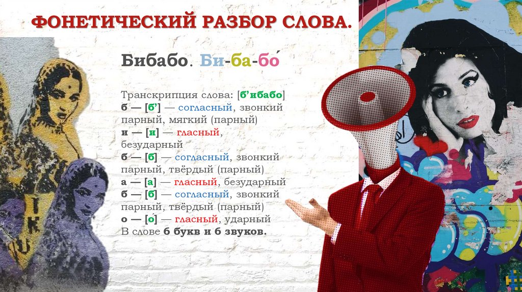 ФОНЕТИЧЕСКИЙ РАЗБОР СЛОВА.