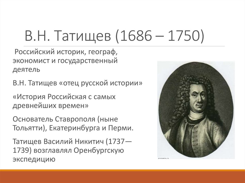 Что сделал татищев в истории екатеринбурга