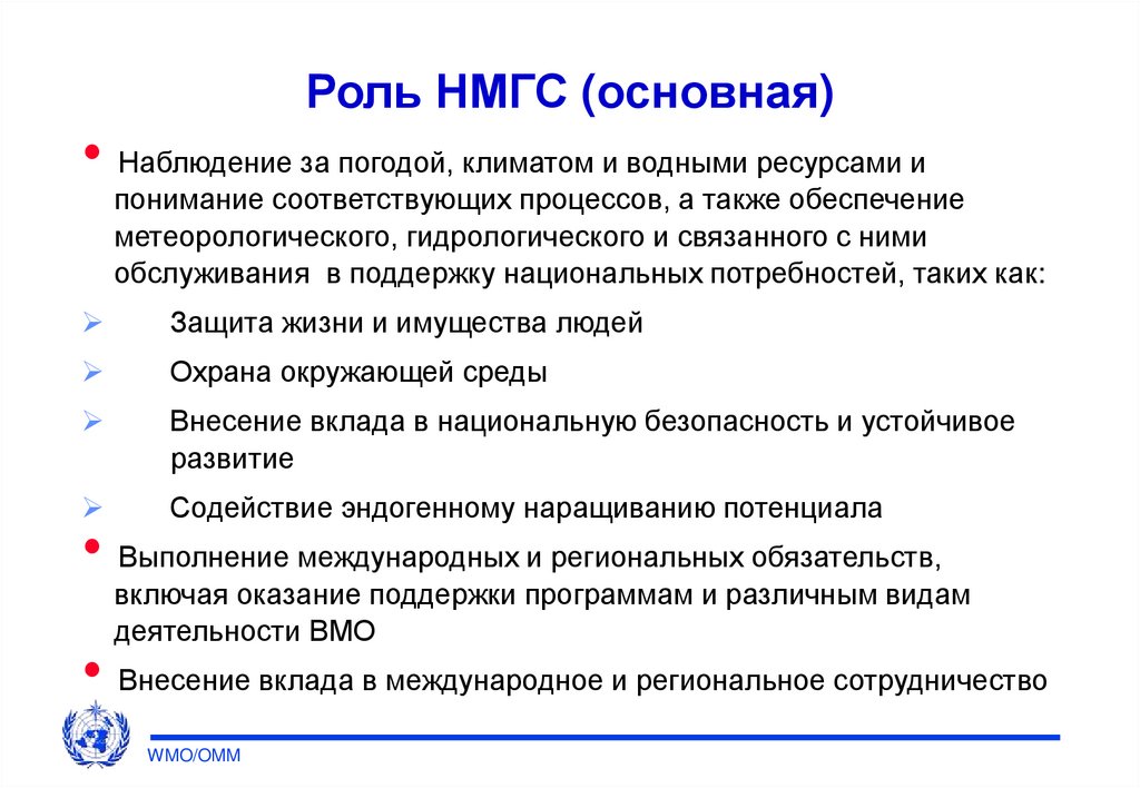 Презентация всемирная метеорологическая организация