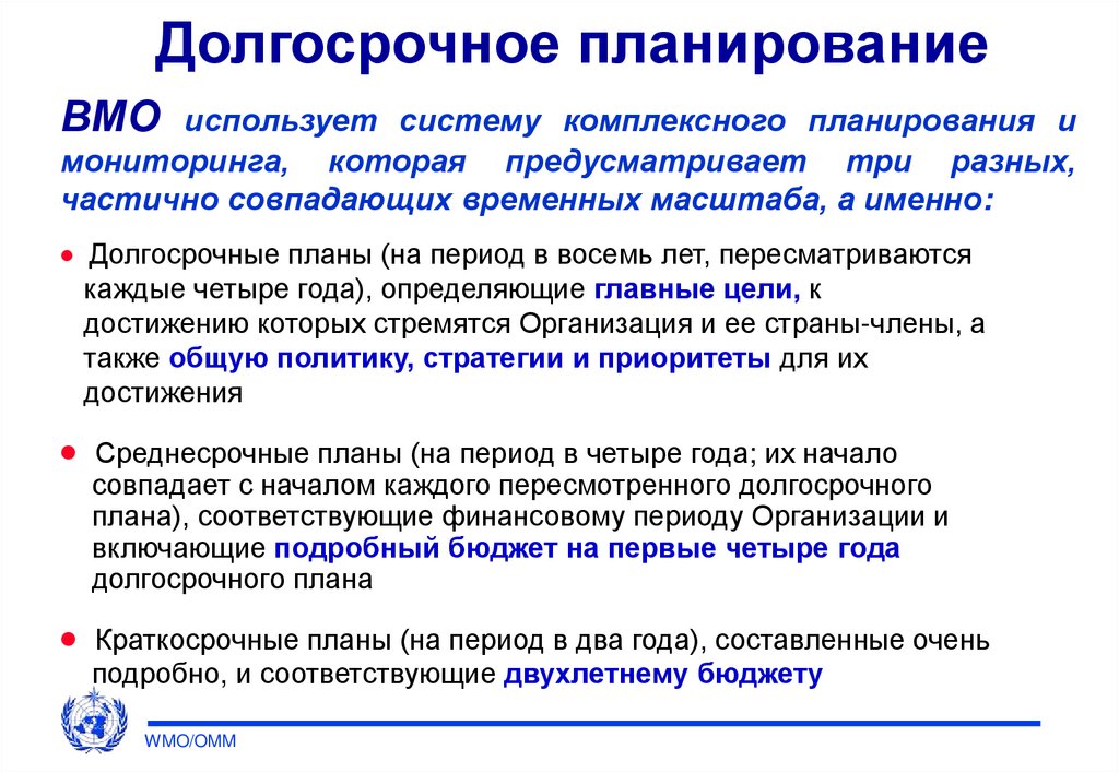 Мсфо 38. Долгосрочный план. Всемирная метеорологическая организация ВМО. При долгосрочном планировании. Международную метеорологическую организацию (1873.