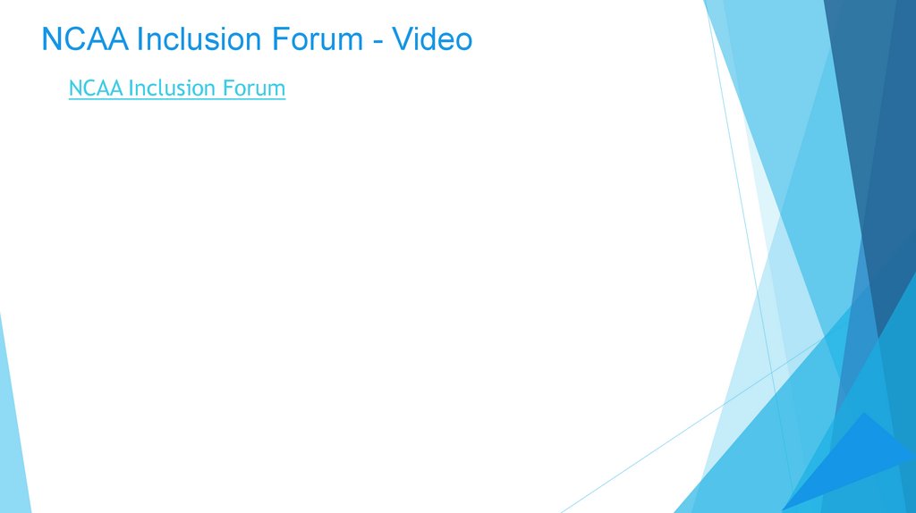 Diversity and Inclusion in College