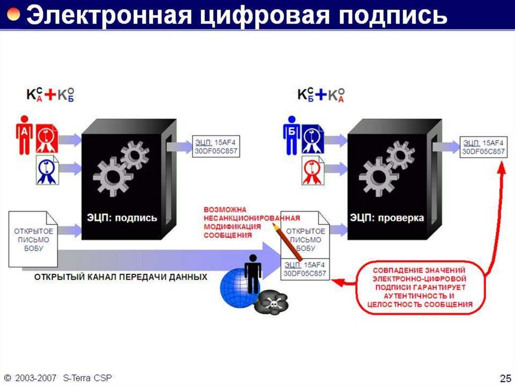 Что такое электронная цифровая подпись тест