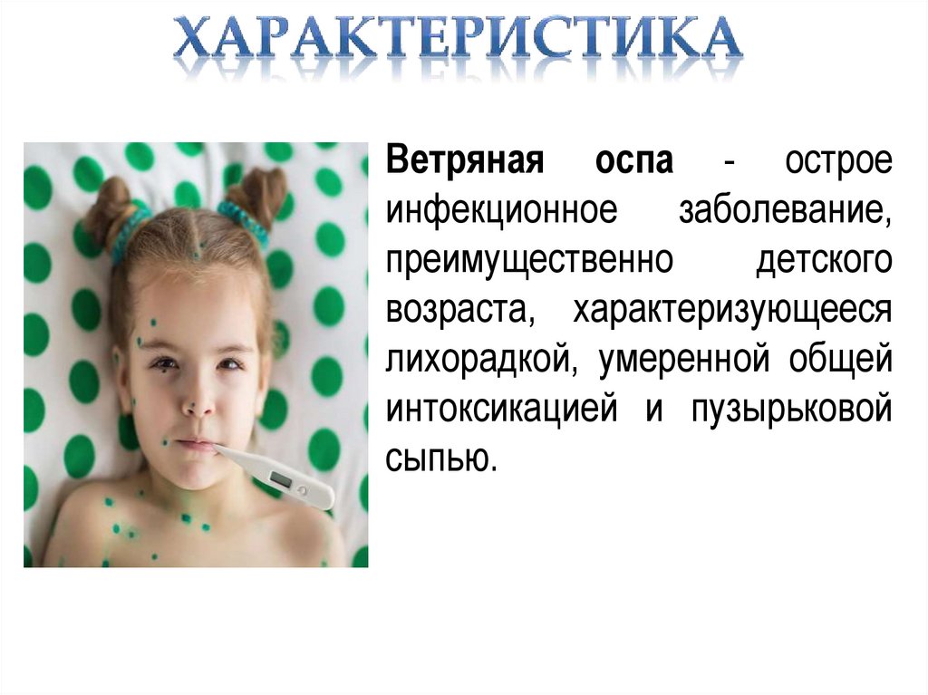 Ветряная сыпь - презентация онлайн