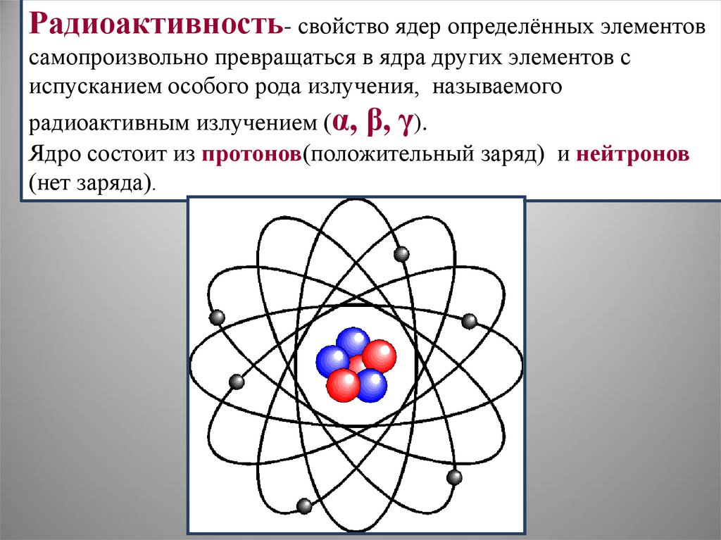 Почему протон положительный