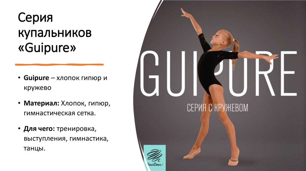 Серия купальников «Guipure»