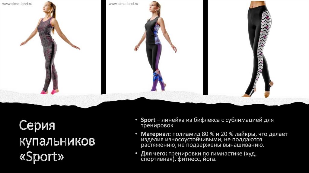 Серия купальников «Sport»