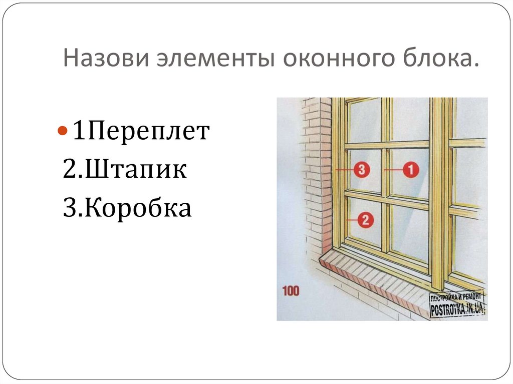 Требования к окраске оконных переплетов - презентация онлайн