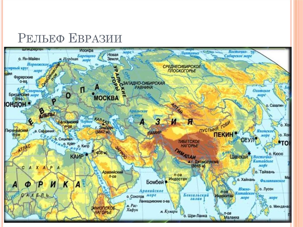 Презентация евразия 7 класс